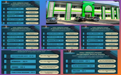 MAN 1 Pangkalpinang : Mantap! Lulus Jalur SNBP dan SPAN-PTKIN Terus Bertambah