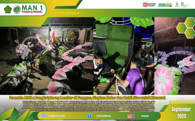 Pramuka MAN 1 Pangkalpinang Lembur di Sanggar, Siapkan Motor dan Mobil Hias untuk Karnaval
